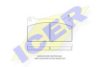 ICER 150277 Brake Pad Set, disc brake